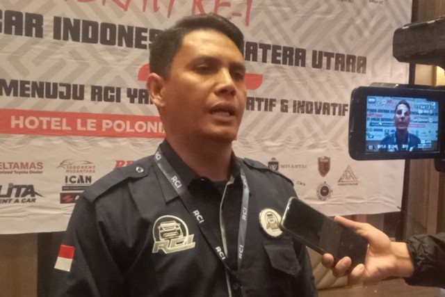Ketua DPD Rent Car Indonesia Sumut, Supriadi Adiguna SE. 