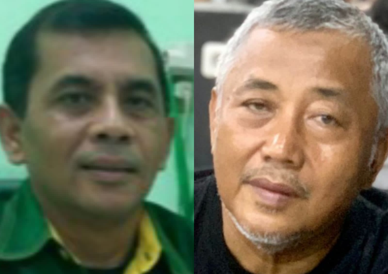 Ketua Umum KONI Medan Eddy H Sibarani (kiri), Ketua PON Ariadi (kanan).