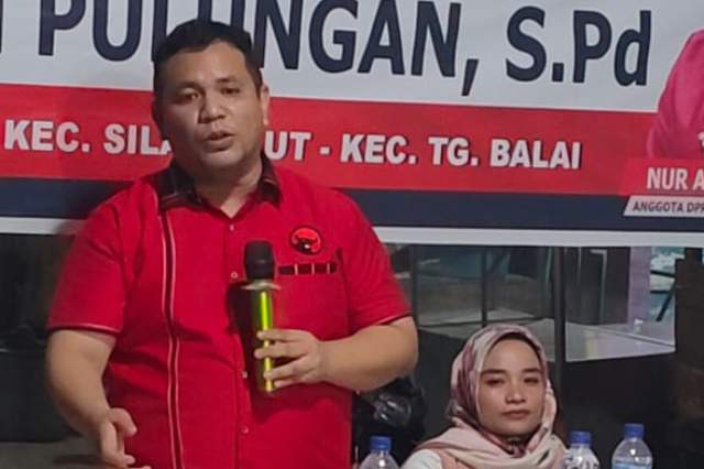 Ketua DPC PDIP Asahan, Rosmansyah.