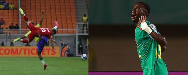 (Kiri ke Kanan) Pertandingan Brasil U-17 vs Iran U-17 di matchday 1 Grup C. Foto/Bola.net/Ikhwan Yanuar. Selebrasi pemain Senegal U-17, Amara Diouf, dalam laga kontra Argentina U-17 di matchday 1 Grup D. Foto/ FIFA