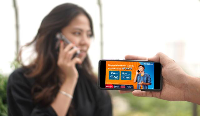 Layanan VoLTE hadir di seluruh Indonesia dan dapat digunakan di 347 tipe smartphone dari berbagai brand.