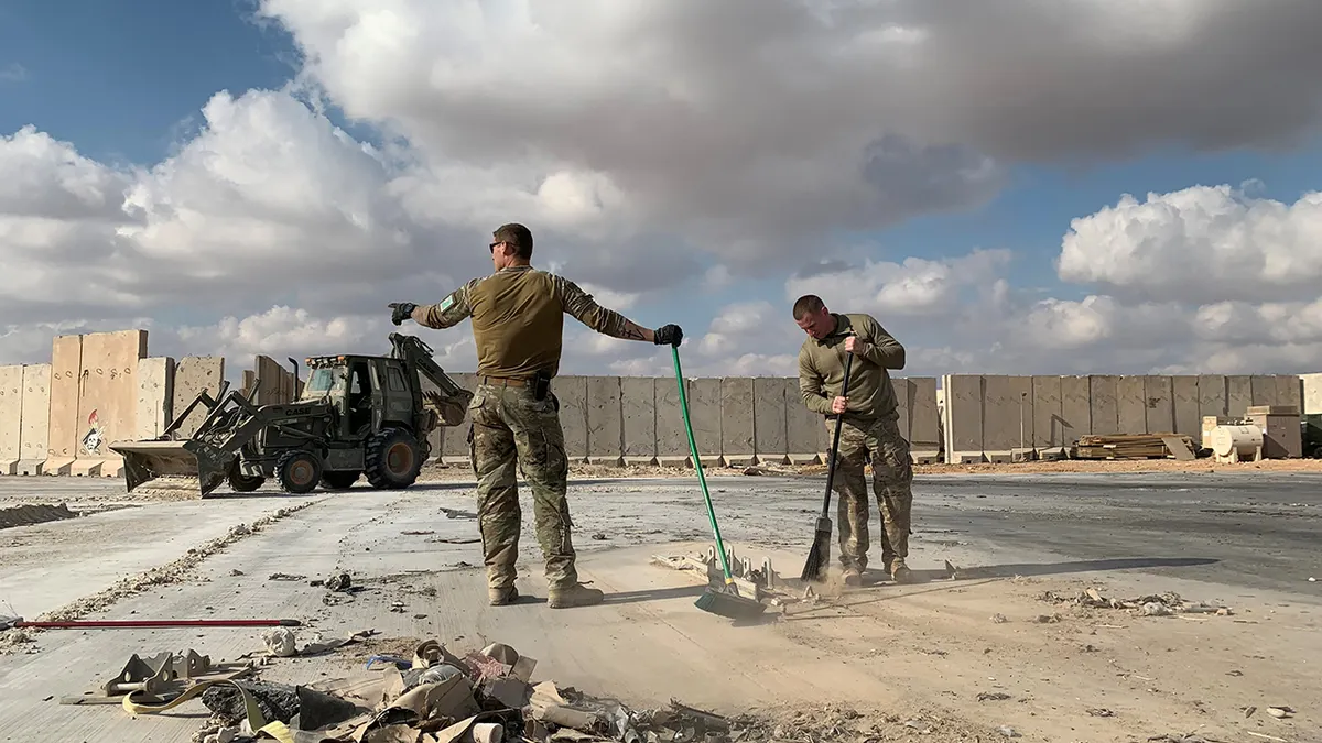 Dikatakan, serangan terhadap Ain al-Asad merupakan yang kedua kalinya terjadi dalam tiga Minggu terakhir. AS menuduh pelakunya adalah militan Irak yang didukung Iran.