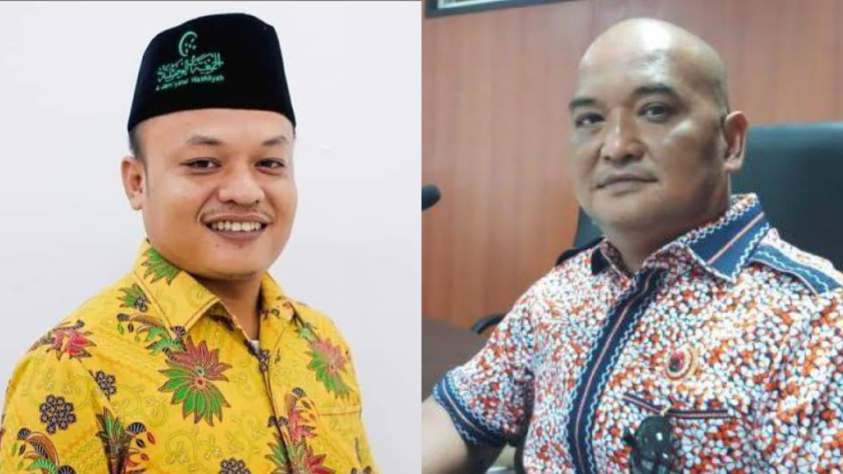 Wakil Sekretaris PP HIMMAH Sukri Sitorus dan Anggota DPRD Medan Roby Barus.