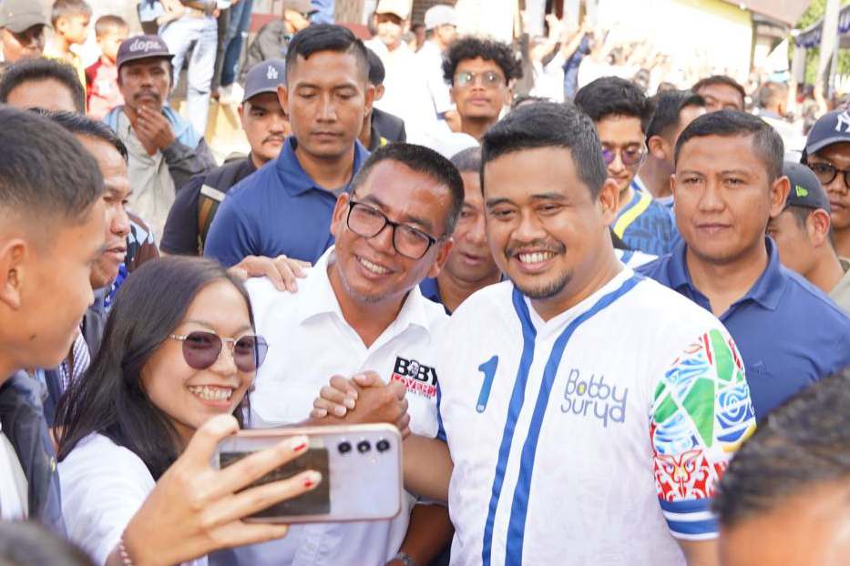 Calon Gubernur Sumatera Utara Nomor Urut 1, Bobby Nasution.