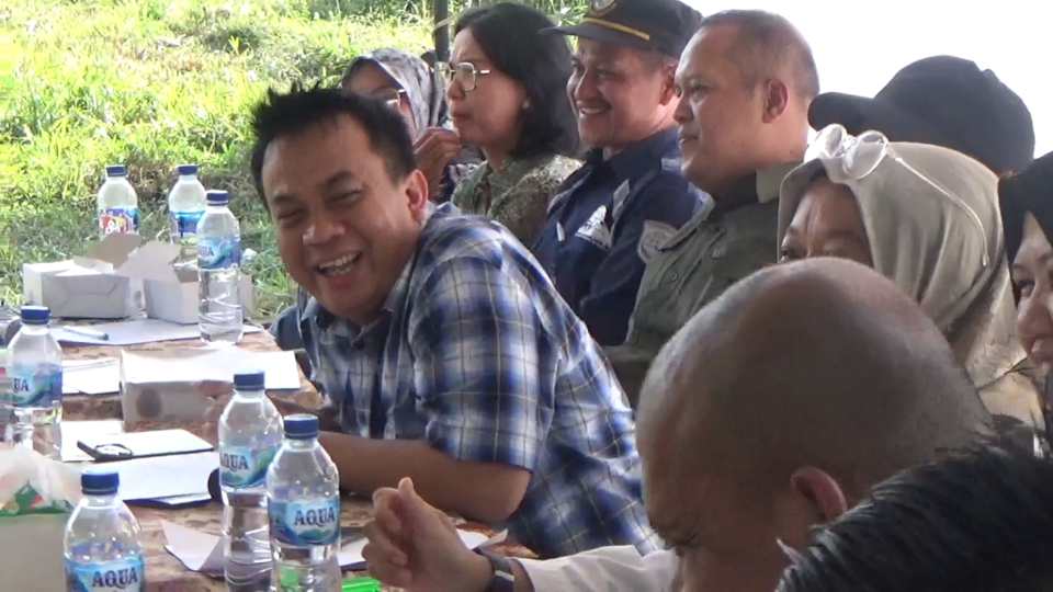 Wakil Ketua DPRD Kota Medan, Zulkarnaen saat Reses di Pulo Brayan Bengkel, Kecamatan Medan Timur, Sabtu (7/12/2024).