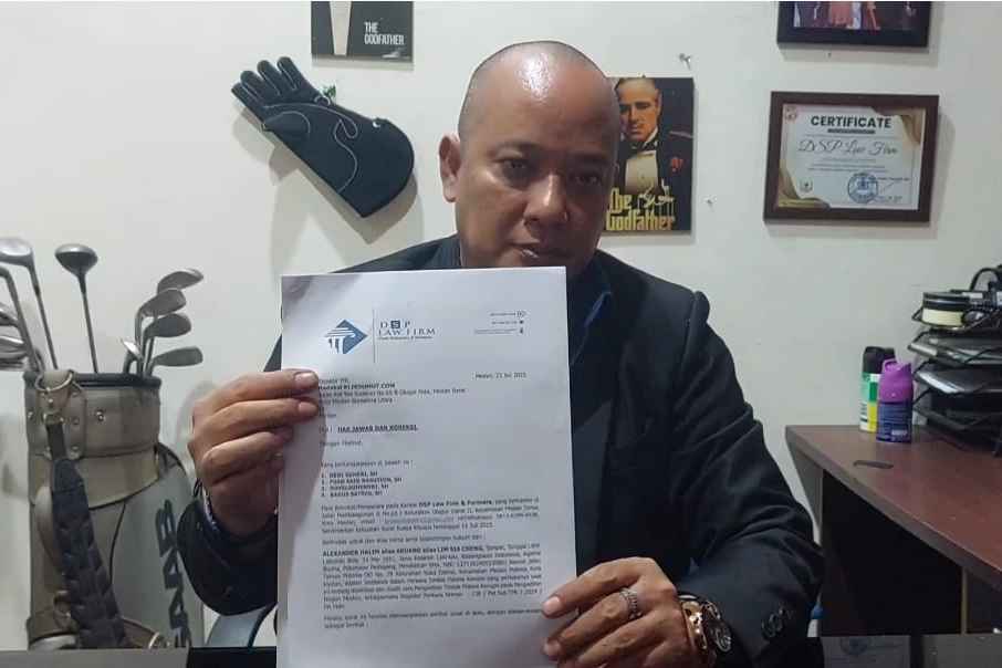 Kuasa Hukum Alexander Halim Alias Akuang, Dedi Suheri, SH