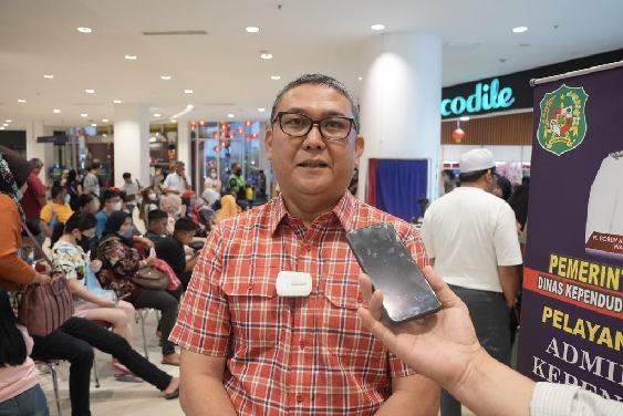 Kepala Disdukcapil Kota Medan, Baginda P. Siregar