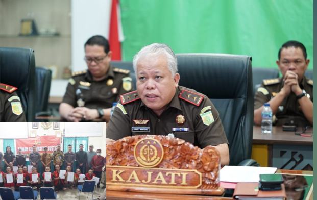 Kajati Sumatera Utara Dr.Harli Siregar, SH.,M.Hum menyetujui penerapan restorative justice dan perkara pidana dengan tersangka sebanyak 21 orang dalam 18 berkas perkara dari wilayah hukum Kejaksaan Negeri Belawan.