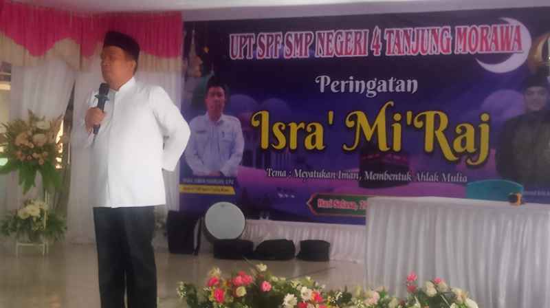 Kepala SMP Negeri 4 Tanjung Morawa - Deli Serdang, Mara Jaman Hasibuan SPd