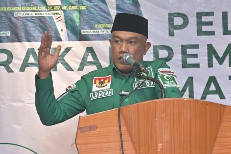 Ketua Umum Pimpinan Pusat Gerakan Pemuda Al Washliyah (PP GPA), Aminullah Siagian