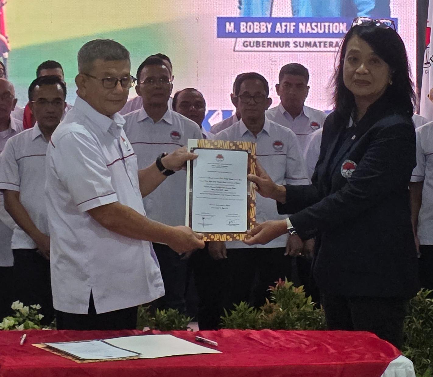 IMG-20260626-WA0031 Pergatsi Sumut baru saja dilantik dan menargetkan double medali di PON. (Ist)