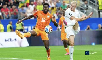 Haaland jadi penyelamat Norwegia saat laga melawan Pantai Gading. Skor akhir 2-1. (Foto : Google)
