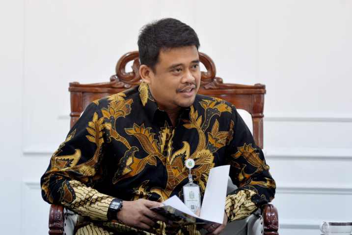 Gubernur Sumatera Utara (Gubsu), Bobby Nasution.