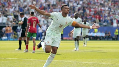 Kylian Mbappe selebrasi gol usai menyingkirkan wakil Afrika, Maroko 2-0 di Piala Dunia 2026. (Google)