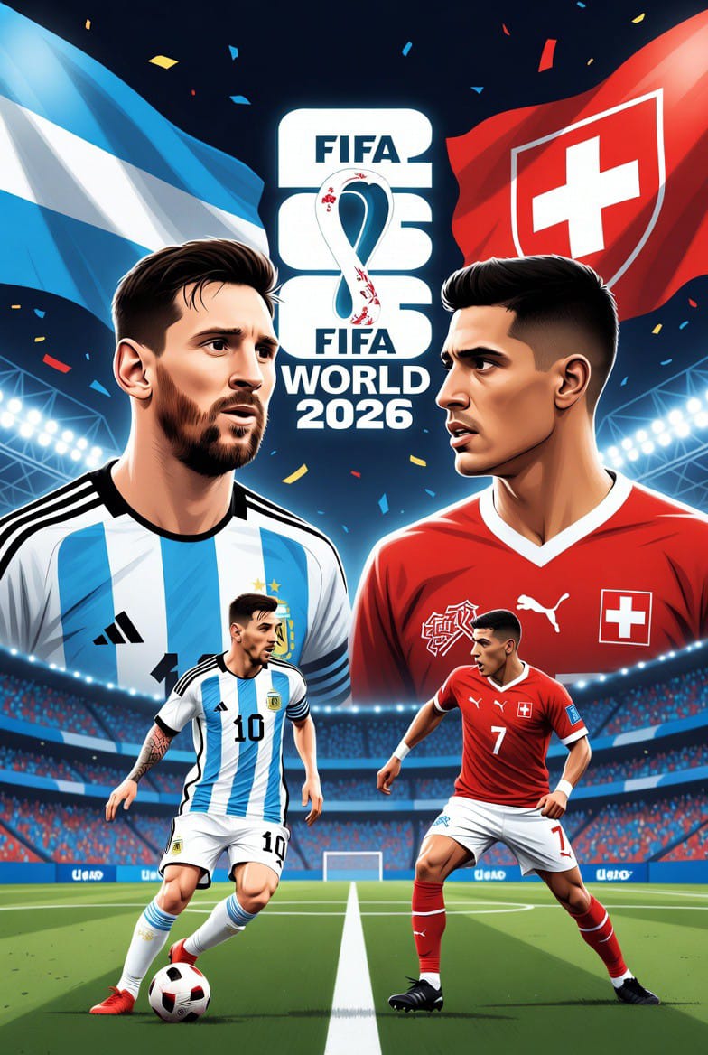 IMG-20260711-WA0011 Argentina berhadapan dengan Swiss di babak krusial Piala Dunia 2026. (Kitamedan.com)