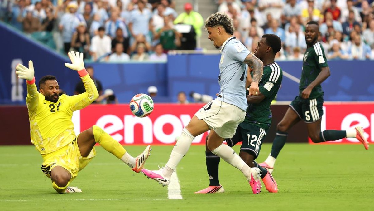 Uruguay bermain sama kuat 1-1 lawan Arab Saudi di Grup H Piala Dunia 2026. (Ist)