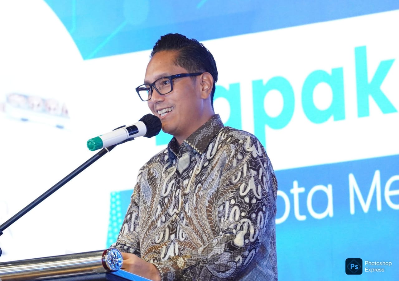 Rico Waas hadiri pelantikan ICMI Muda Kota Medan periode 2026-2031. (Kominfo Medan Dok)